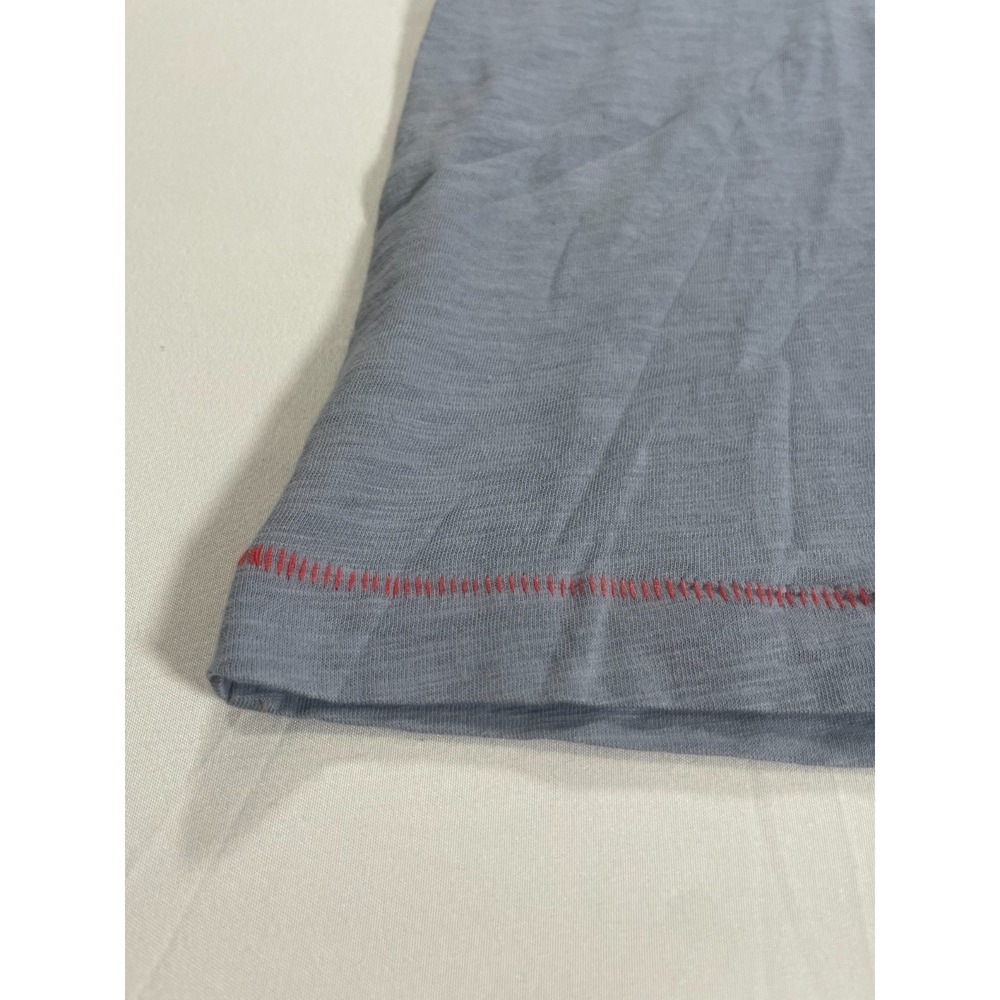 Marithe Francois Girbaud Makers of Tough Denim V-Neck T-Shirt Gray Henley Sz 3XL - Picture 6 of 11